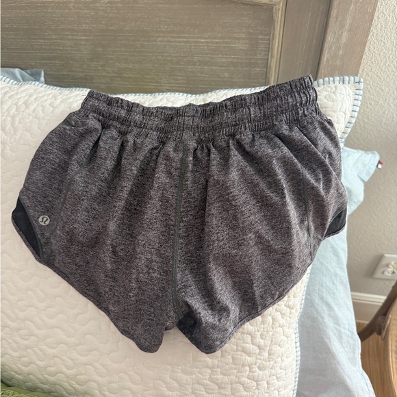 lululemon athletica Charcoal Athletic Shorts - Picture 2 of 2